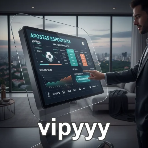Tela do aplicativo vipyyy mostrando apostas esportivas em tempo real.