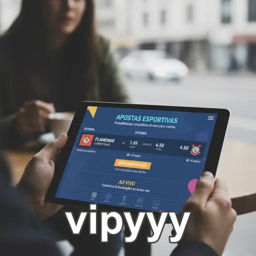 Usuário analisa probabilidades de apostas no vipyyy.