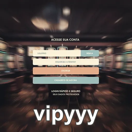 Tela de login da vipyyy para acesso rápido e seguro.