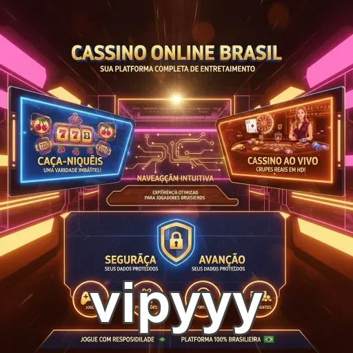 Promoções de jogos e navegação intuitiva no vipyyy.