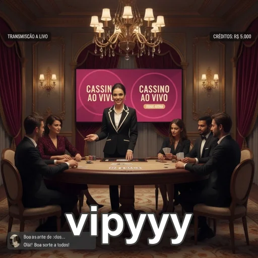 Jogadores interagindo em cassino online vipyyy com croupier.