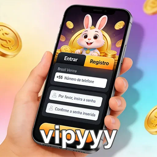 Tela de login do vipyyy com assistente e opções rápidas.